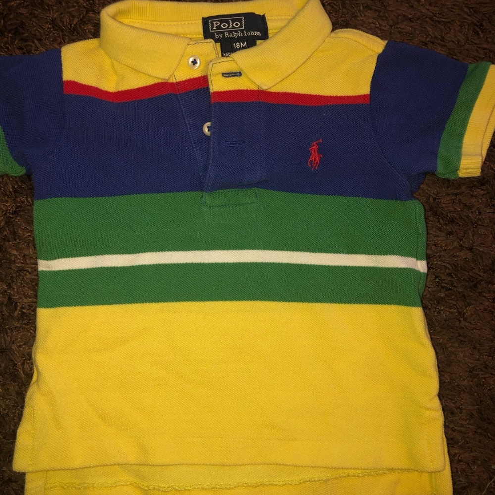 Infant polo shirt, 18mths